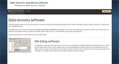 Desktop Screenshot of datarecoveryengineer.com